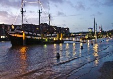 Hochwasser an der Bremer Schlachte